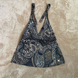 Liz Claiborne Swim Halter Top